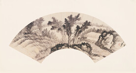 山水画  