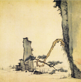 水墨画  