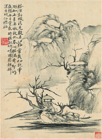 水墨画 