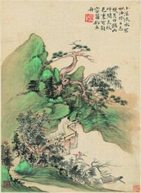 水墨画  