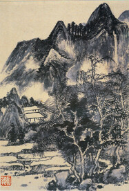 山水画  