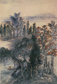 山水画  
