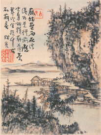 山水画  