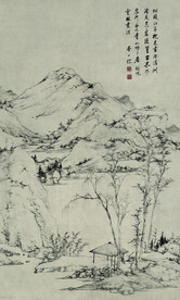 山水画  