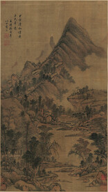 山水画  