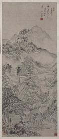 山水画  