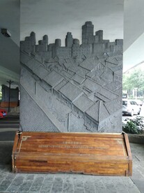 成都高架桥壁画