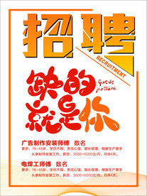  招贤纳士 超市招聘