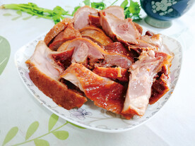 酱鸭鸭肉美食摄影高清