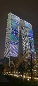 东方之门 苏州 夜景