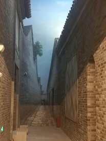 背景油画 中国大运河博物馆