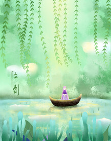 立春插画图片 