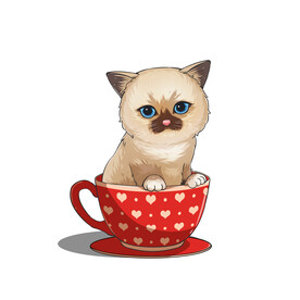 茶杯猫            