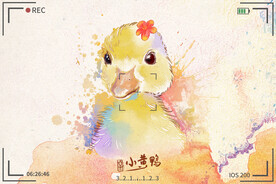 手绘卡通动物图片