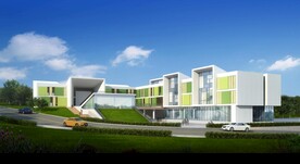 学校效果图 幼儿园效果图