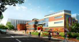 学校效果图 幼儿园效果图