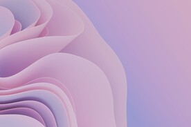 唯美粉紫色立体背景