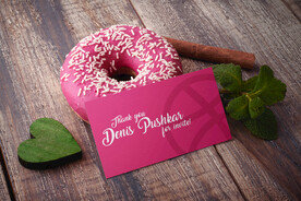 名片卡片样机实物展示效果图