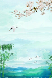 清明节海报PSD素材