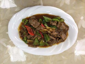 菜椒炒牛肉