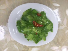 清炒苦瓜