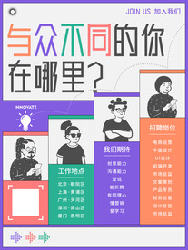 招聘海报
