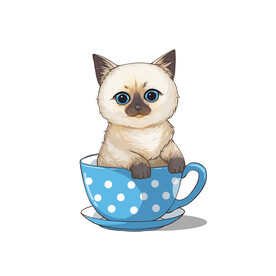 茶杯猫            