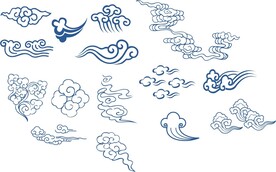 AI矢量花纹素材