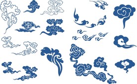 AI矢量花纹素材