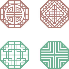 AI矢量花纹素材