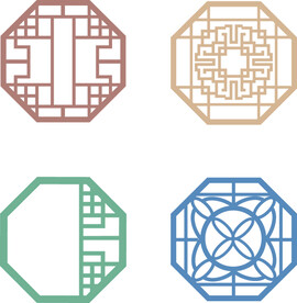 AI矢量花纹素材