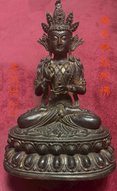 青铜器菩萨像