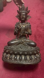 青铜器菩萨