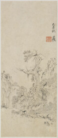 山水画  