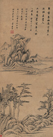 山水画  