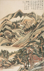  山水画 
