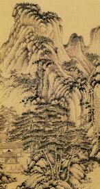  山水画  