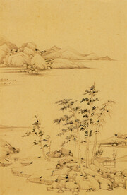  山水画  