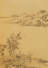  山水画  