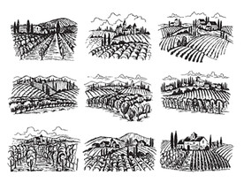 乡村插画