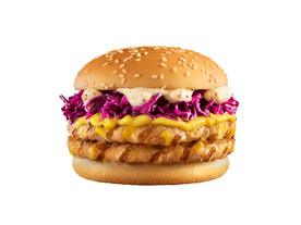 德式双层烤猪堡