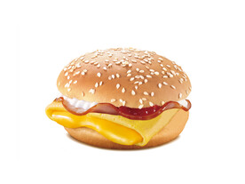 火腿蛋堡＋培根蛋包芝士堡