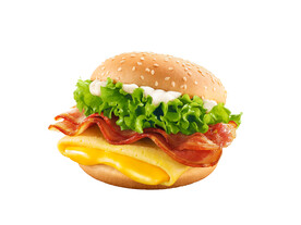 培根蛋包芝士堡