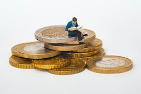 金融硬币摄影