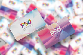 名片卡片样机实物展示效果图