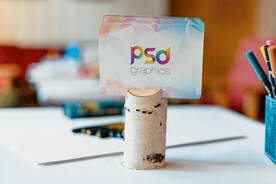 名片卡片样机实物展示效果图