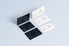 名片卡片样机实物展示效果图