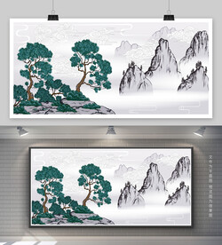 山水国画