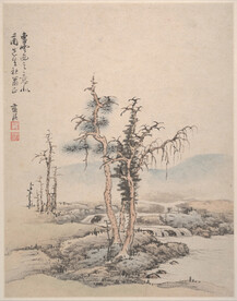 山水画  