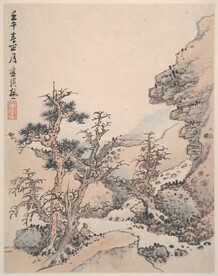 山水画  